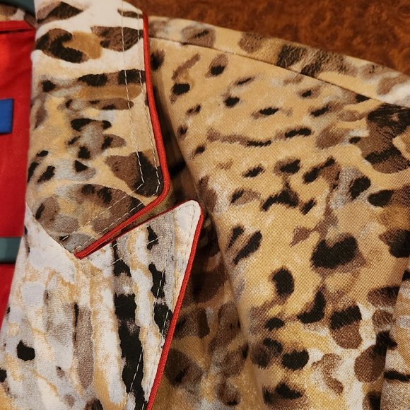 Mixed Leopard/Cheetah Print Blazer from Escada Sport - Picture 3 of 7